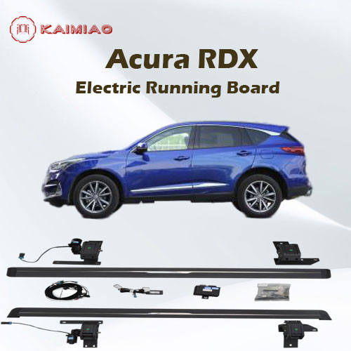 Acura RDX auto off-road style retractable electric side step intergated LED light system