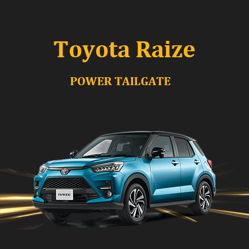 Automotive aftermarket electric tailgate lift kit soft close lock forToyota Raize