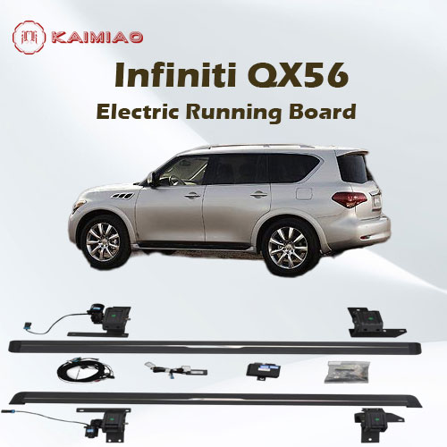 Modern way best trunk running boards aftermarket side step up to 300kg each side for Infiniti QX56