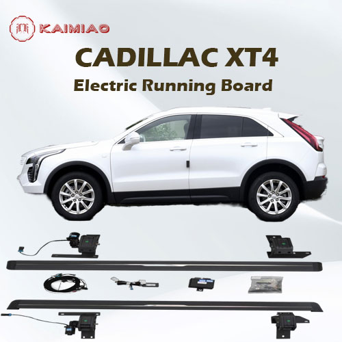 Cadillac XT4 Retract electric running board steps offer you a sleek, modern way to climb into your trunk
