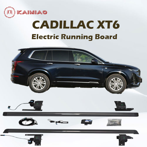 Best value automatic electric side step kits for trunk with corrosion resistant materials for Cadillac XT6