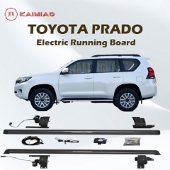 300KG loading capacity plug and play power steps electric running boards for Toyota Prado