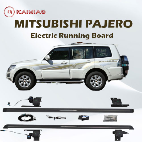 Side step for car Aluminum Running board/Side Steps Bar for Mitsubishi Pajero