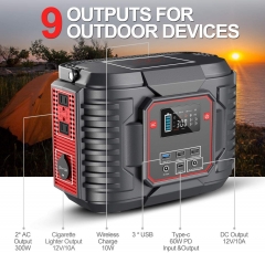 Outdoor power supply large-capacity high-power 220V mobile power portable backup fast-charging battery