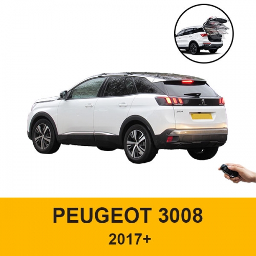 Electric automatic rear auto trunk power tailgate boot lid for Peugeot 3008