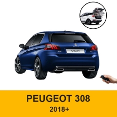 Intelligent car trunk rear door lift tail gate for Peugeot 308 with remote control