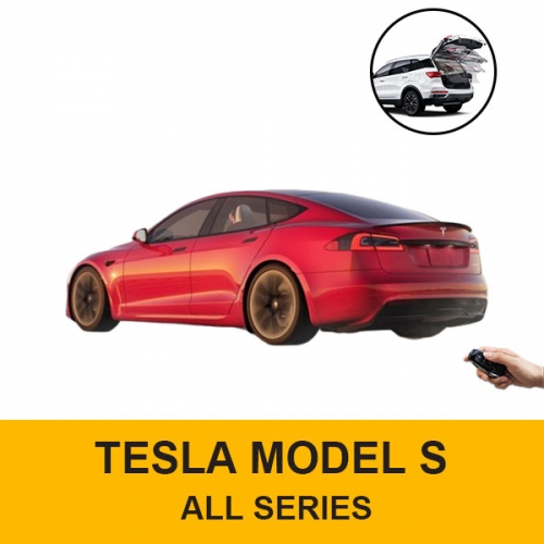 Hands free easy opener car auto trunk electric tail gate lift kit for Tesla S