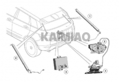 Car Tailgate Rear Hatch Lift with Kick Sensor Suitable for Glory 580 Pro