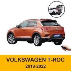 Electronic controller employs pressure-sensitive, pinch-proof safety technology automatic trunk running board for VW T-ROC