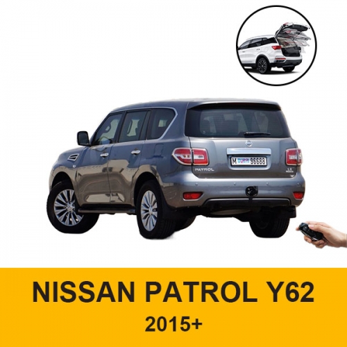 Car electronic retrofit electric lift for trunk with height memory and anti pinch for Nissan Patrol