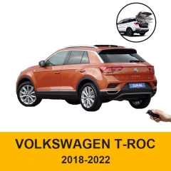 Plug and play adpot OEM upper suction lock electric tailgate hands free liftgate for VW Volkswagen T-ROC