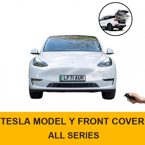 Intelligent Gate Lift Automatic Front Cover for User Friendly for Tesla Model Y