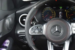 Custom Exclusive Carbon Fiber Steering Wheel with LED Race Digital Display for Mercedes Benz