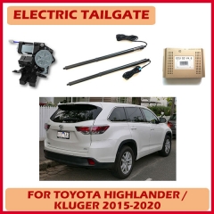 Electric tailgate lift kit auto rear door with remote control for Toyota Highlander Kluger