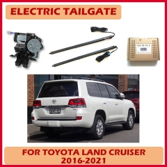 Kick sensor electirc power boot with anti-pinch for Toyota Land Cruiser