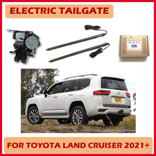 Kick sensor electirc power boot with anti-pinch for Toyota Land Cruiser