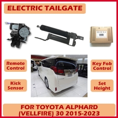 Toyota Alphard 30 electric tailgate lift kits manufacturer with remote control and height memory