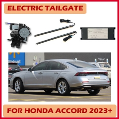 Honda Accord electric tailgate lift system with remote control and anti-pinch function