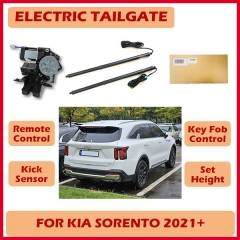 Kia Sorento electric boot opener with multiple functions and kick sensor