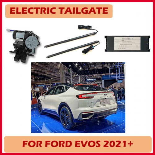 Electric Rear Door Opener Opens and Closes by Simply Pressing a Button for Ford Evos