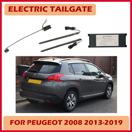 Intelligent smarter auto electric tailgate lift kick anti-pinch induction switch for Peugeot 2008