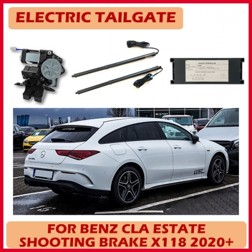 Retrofit Electric Tailgate Lift Kit with Multiple Switching Methods for Benz CLA Estate Shooting Brake X118