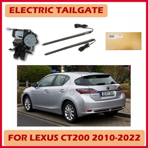 Small rear power tailgate liftgate for SUV Lexus CT200 with upper suction lock soft close