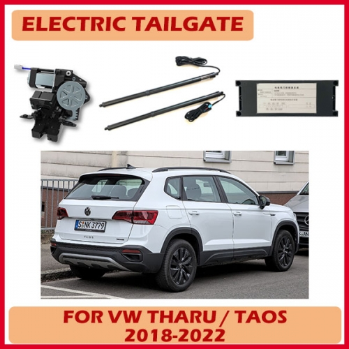 Car automatic lifting trunk kick sensing induction system electric tailgate lift for Volkswagen Taos