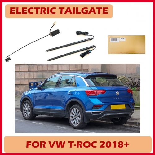 Plug and play adpot OEM upper suction lock electric tailgate hands free liftgate for VW Volkswagen T-ROC