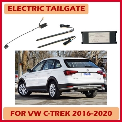 KaiMaio electric tailgate refitted for Volkswagen C-Trek with power rear hatch kits remote control and foot sensor optional