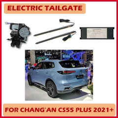 Foot-operated electronic boot electric tailgate lift with remote control for ChangAn CS55 Plus 2020