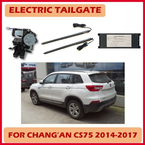 Automotive aftermarket hands free power liftgate power boot kit for ChangAn CS75