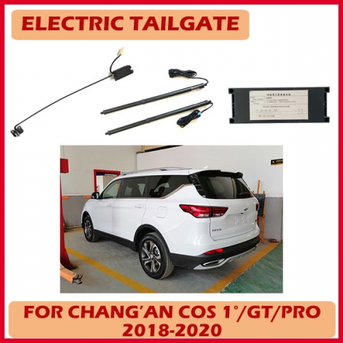 Operating the tailgate with foot movement and remote control for ChangAn CS85