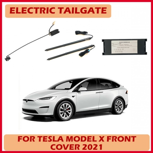 Great anti-pinch electric trunk opener power front cover car retrofitted optional for Tesla Model X