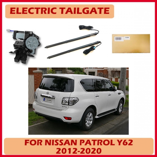 Car electronic retrofit electric lift for trunk with height memory and anti pinch for Nissan Patrol