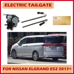 Nissan Elgrand smart electric tailgate lift easliy for you to control with remote control and kick sensor