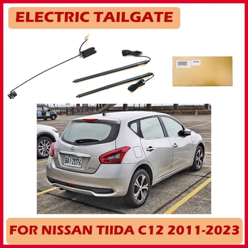 China Auto Rear Door accessories electric tailgate for Nissan Tiida C12/C13 binyue cool Trunk door lock Automatic Power Hatchback