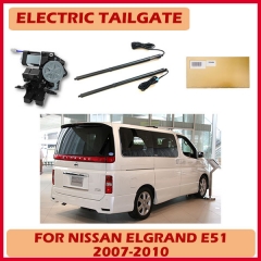 Nissan Elgrand smart electric tailgate lift easliy for you to control with remote control and kick sensor