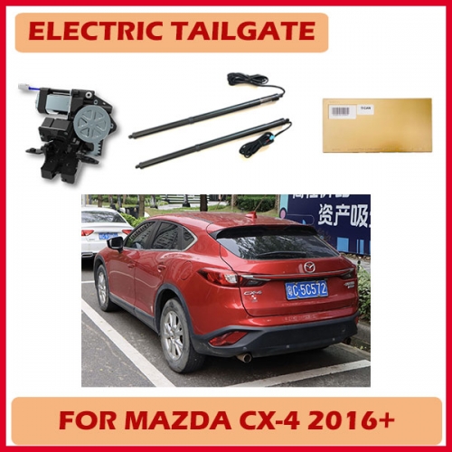 Automatic powered tailgate lift with height memory for car trunk boot for Mazda CX-4