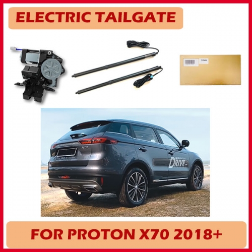 Popular automotive aftermarket products electronic tailgate system for Proton X70