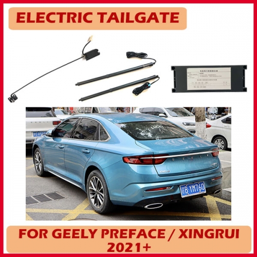 Car accessories hands free door opener auto electric tailgate foot sensor optional for glory 580