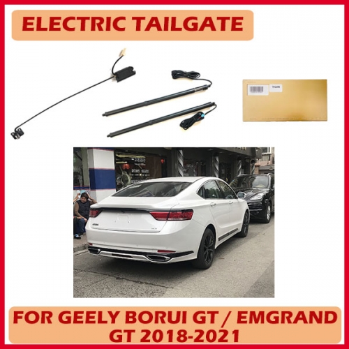 Auto Smart Electric Tailgate Kick Sensor Power Rear Hatch Kits Tail Gate Lift System for GEELY BORUI GE PHEV