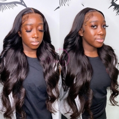 Brazilian Hair 36 38 40inch 12A Double Weft Natural Color Body Wave 3 Bundles  Human Hair Bundles Human Hair Extension