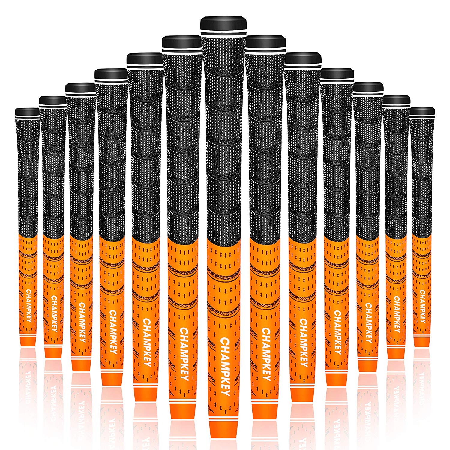 Champkey Multi Compound Golf Grips Set of 13(Free 15 Tapes