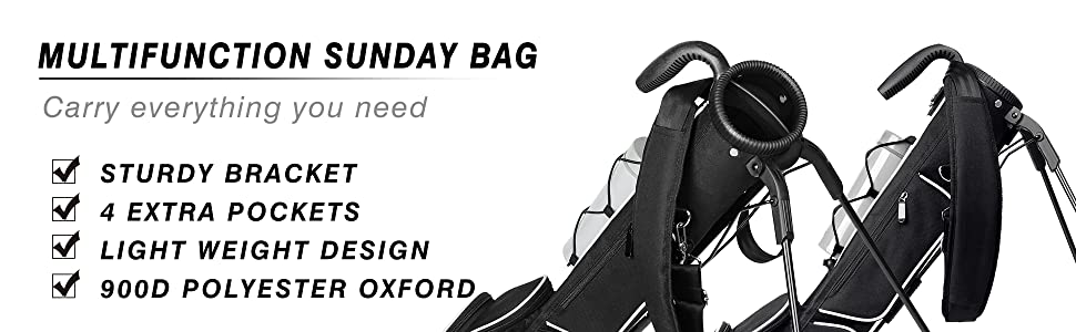 BEST SUNDAY GOLF BAGS 2023 | MyGolfSpy