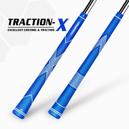 13 x CHAMPKEY Traction-X Golf Grips | High Traction And Feedback