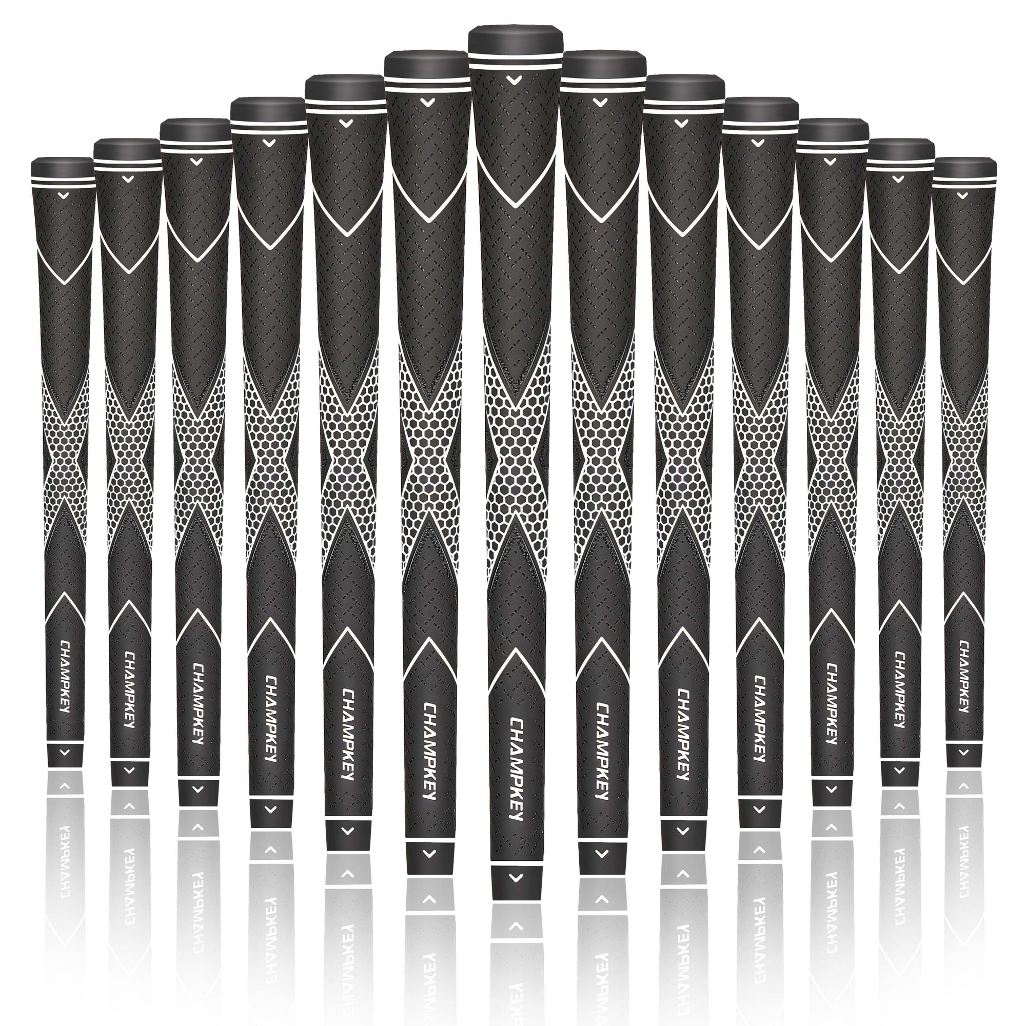 13 x CHAMPKEY Traction-X Golf Grips | High Traction And Feedback