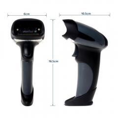 QR Barcode Scanner Eyoyo Wired Handheld 1D 2D USB CCD Barcode Reader For Mobile Payment Computer Screen Scan