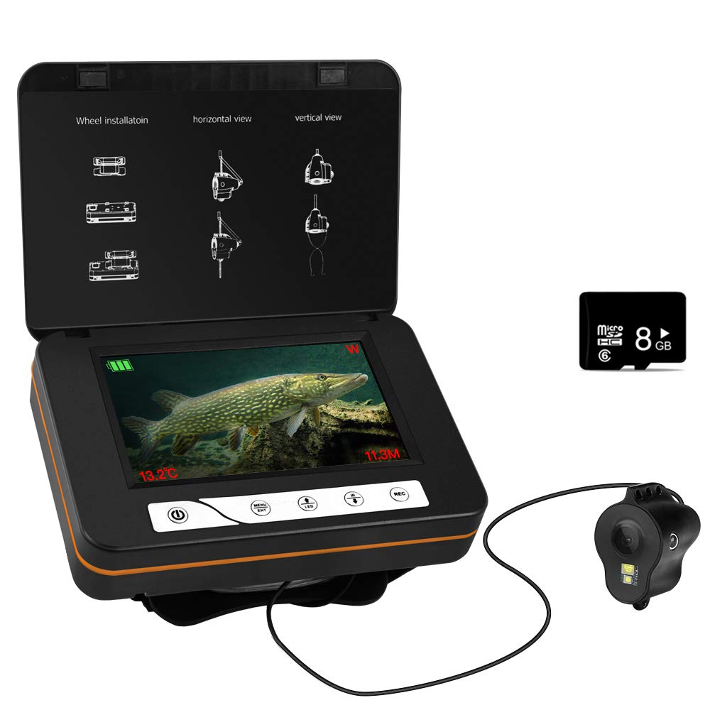 Portable Underwater Fishing Camera Waterproof Video Fish Finder
