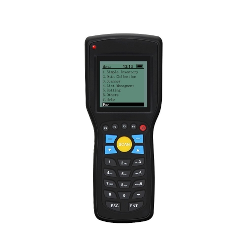 Eyoyo Portable PDA T5 Wireles and Wired Barcode Scanner Data Inventory Device Collector Terminal 1D Bar Code Reader